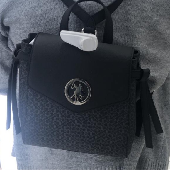 U.S. Polo Assn. Black Backpack - Picture 2 of 10